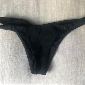 reversible Hurley black bikini bottoms